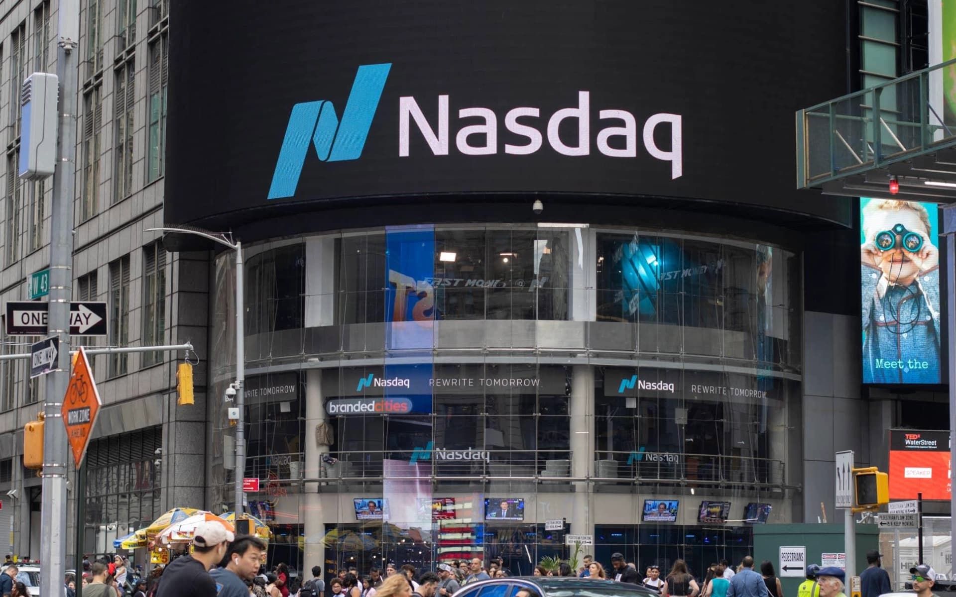 Nasdaq Leads Tuesday Open as Yields Retreat to 4.96%